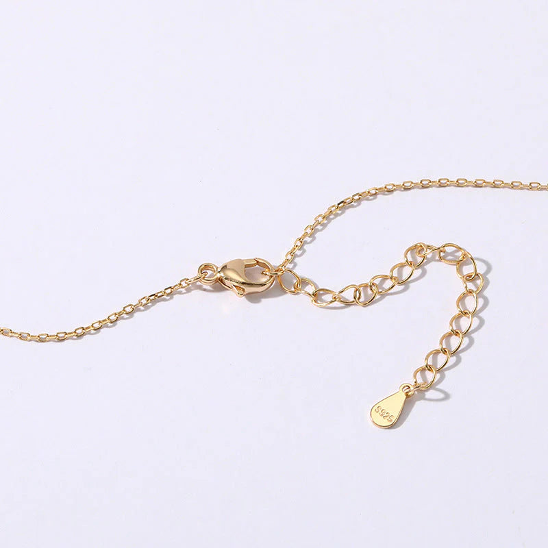 14K Gold Geometric Necklace